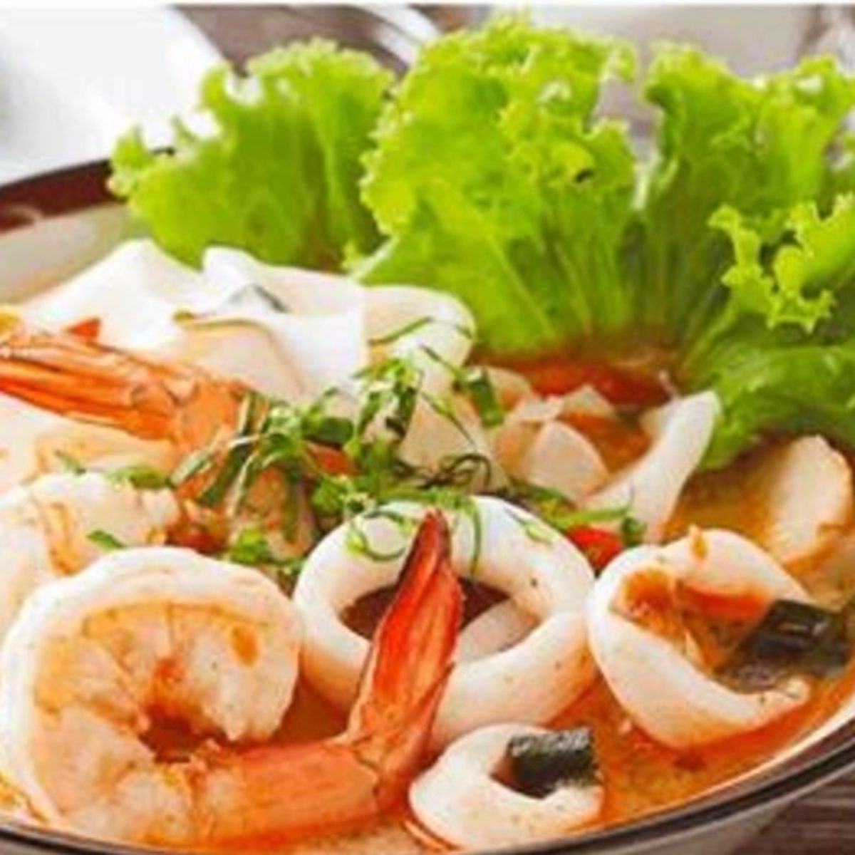 Seafood Tom Yum Soup