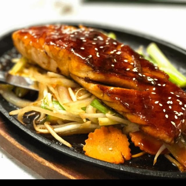 Teriyaki Salmon.