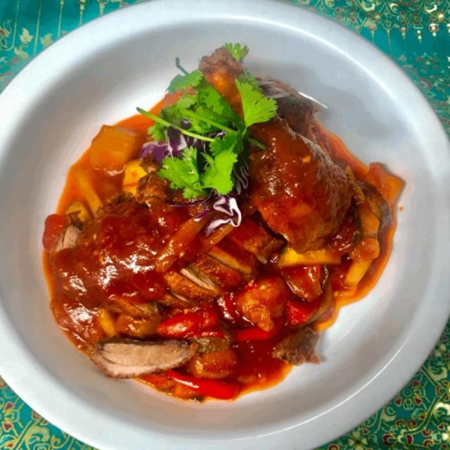 Sweet & Sour Duck.