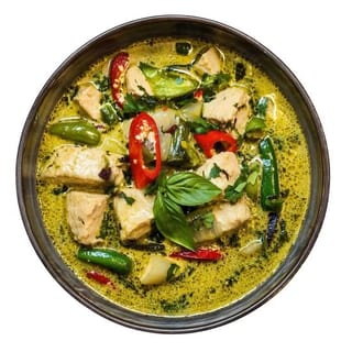 Seafood Green Curry