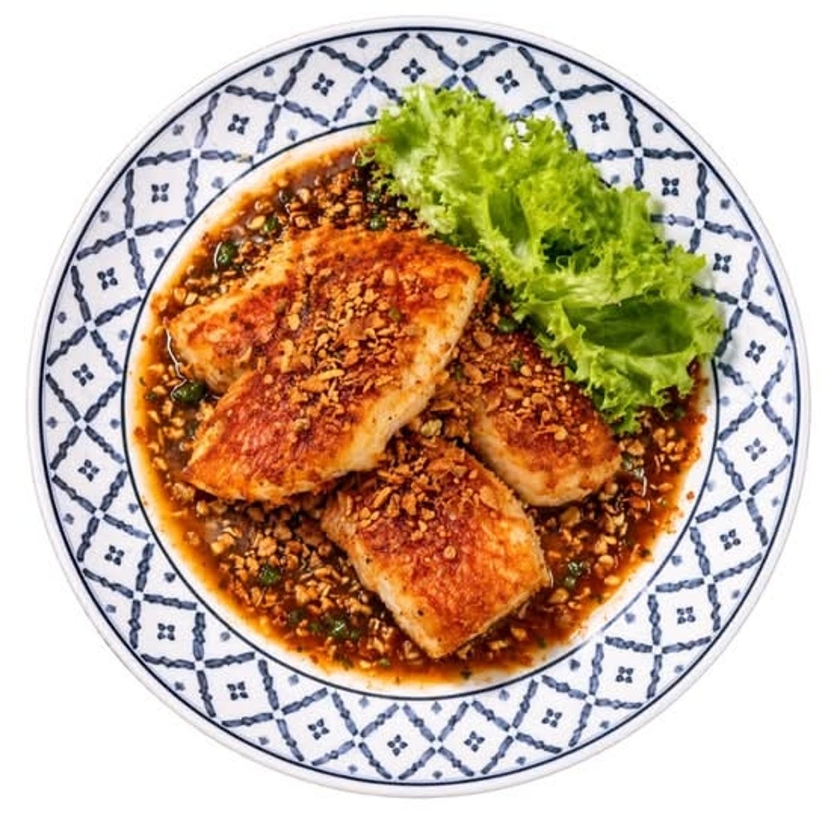 Garlic Red Snapper