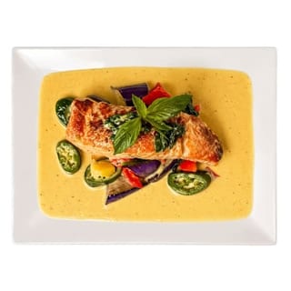 Green Curry Salmon